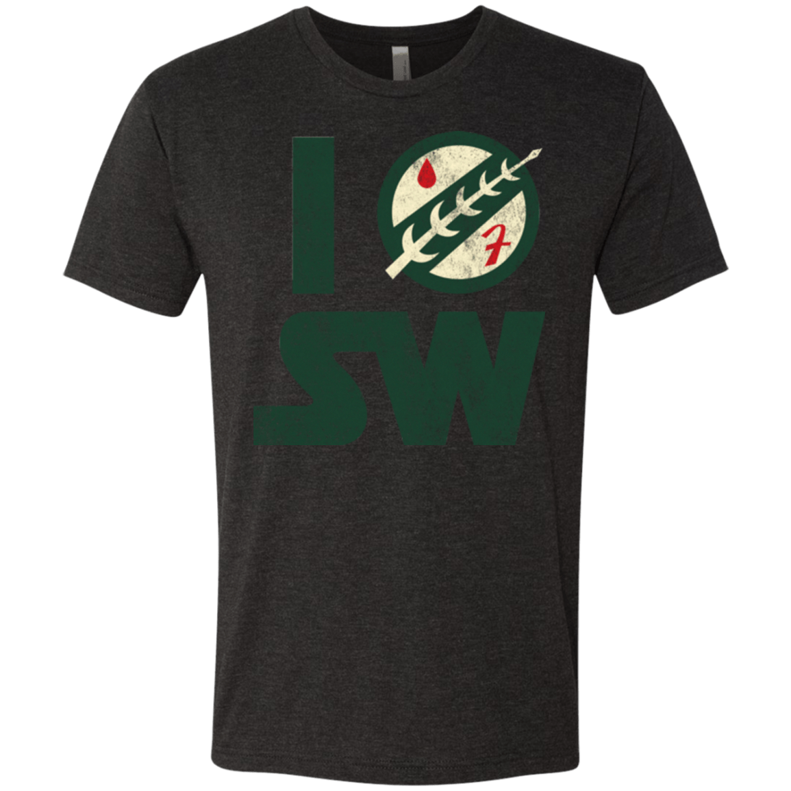 T-Shirts Vintage Black / Small I Boba SW Men's Triblend T-Shirt