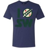 T-Shirts Vintage Navy / Small I Boba SW Men's Triblend T-Shirt