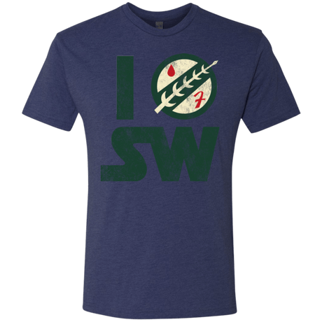 T-Shirts Vintage Navy / Small I Boba SW Men's Triblend T-Shirt