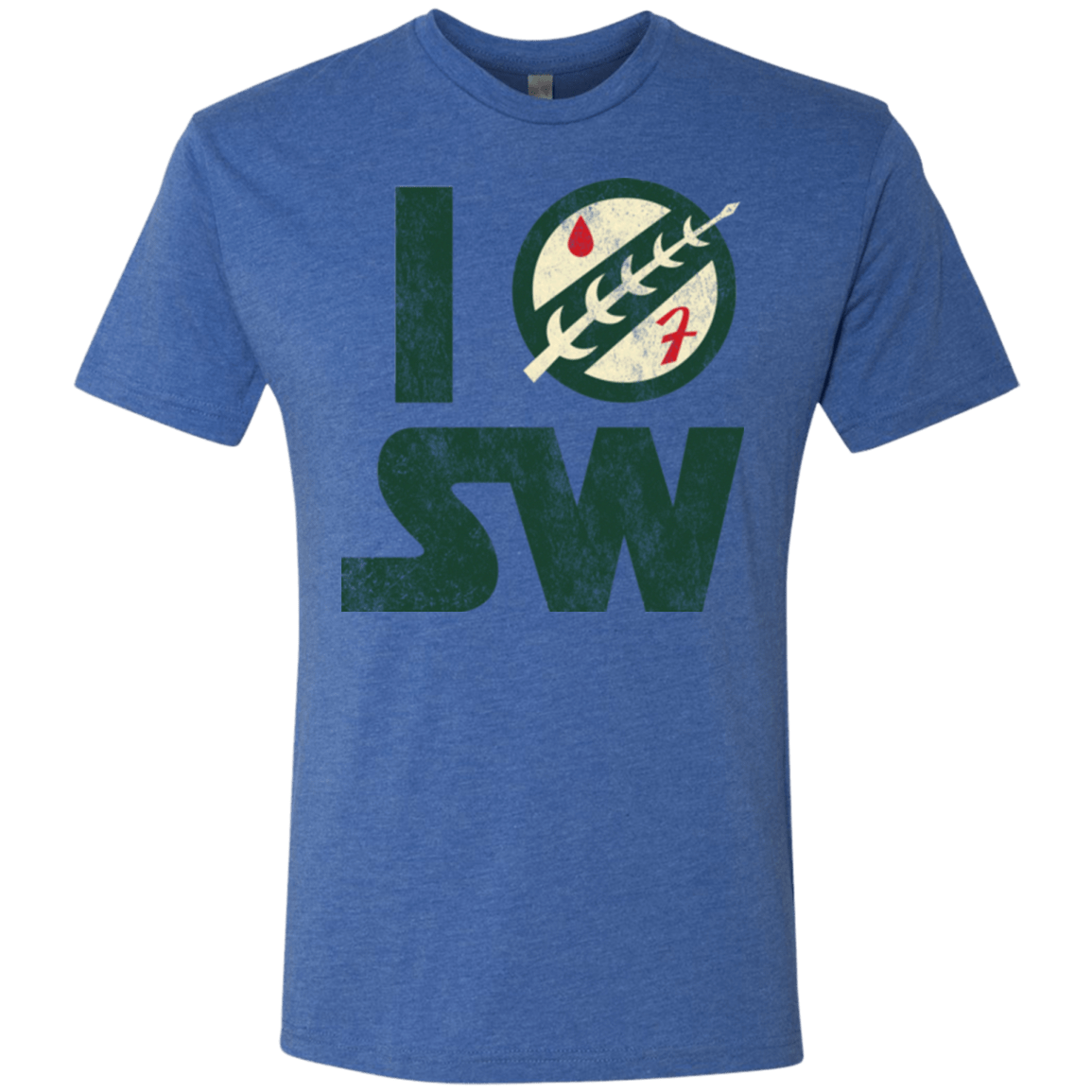 T-Shirts Vintage Royal / Small I Boba SW Men's Triblend T-Shirt