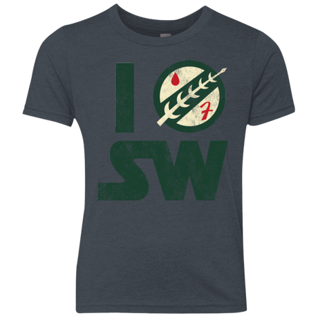 T-Shirts Vintage Navy / YXS I Boba SW Youth Triblend T-Shirt