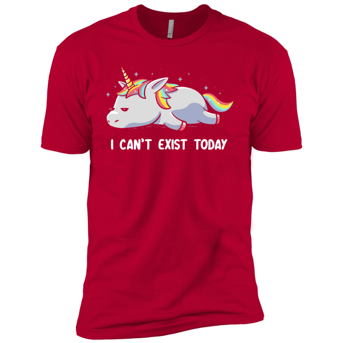 T-Shirts Red / YXS I Can't Exist Today Boys Premium T-Shirt