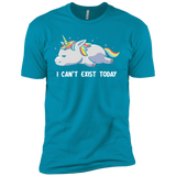 T-Shirts Turquoise / YXS I Can't Exist Today Boys Premium T-Shirt