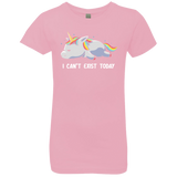 T-Shirts Light Pink / YXS I Can't Exist Today Girls Premium T-Shirt