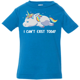 T-Shirts Cobalt / 6 Months I Can't Exist Today Infant Premium T-Shirt
