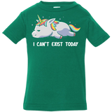 T-Shirts Kelly / 6 Months I Can't Exist Today Infant Premium T-Shirt