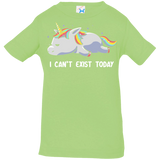 T-Shirts Key Lime / 6 Months I Can't Exist Today Infant Premium T-Shirt