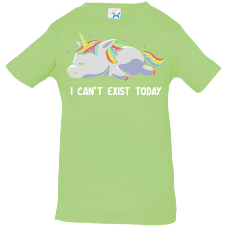 T-Shirts Key Lime / 6 Months I Can't Exist Today Infant Premium T-Shirt