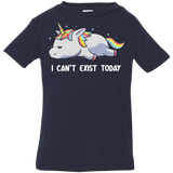 T-Shirts Navy / 6 Months I Can't Exist Today Infant Premium T-Shirt
