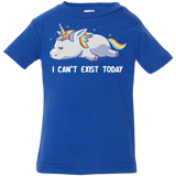 T-Shirts Royal / 6 Months I Can't Exist Today Infant Premium T-Shirt