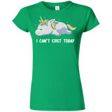 T-Shirts Irish Green / S I Can't Exist Today Junior Slimmer-Fit T-Shirt