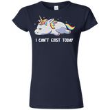 T-Shirts Navy / S I Can't Exist Today Junior Slimmer-Fit T-Shirt