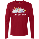 T-Shirts Cardinal / S I Can't Exist Today Men's Premium Long Sleeve