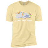 T-Shirts Banana Cream / X-Small I Can't Exist Today Men's Premium T-Shirt