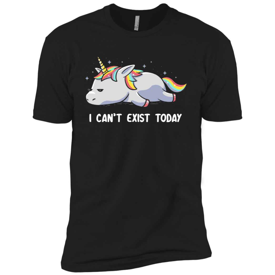 T-Shirts Black / X-Small I Can't Exist Today Men's Premium T-Shirt