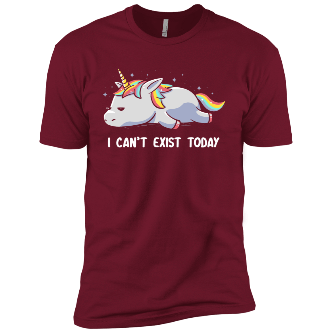 T-Shirts Cardinal / X-Small I Can't Exist Today Men's Premium T-Shirt