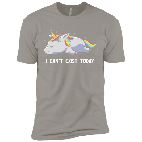 T-Shirts Light Grey / X-Small I Can't Exist Today Men's Premium T-Shirt
