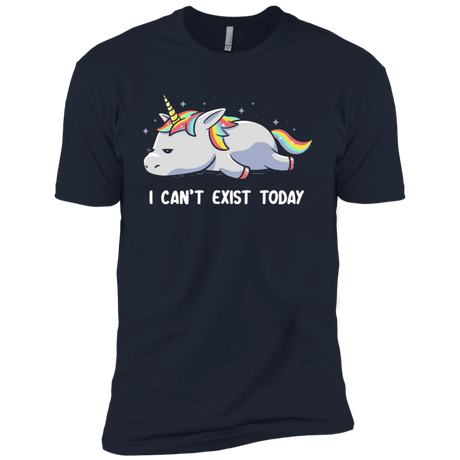 T-Shirts Midnight Navy / X-Small I Can't Exist Today Men's Premium T-Shirt
