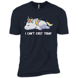 T-Shirts Midnight Navy / X-Small I Can't Exist Today Men's Premium T-Shirt
