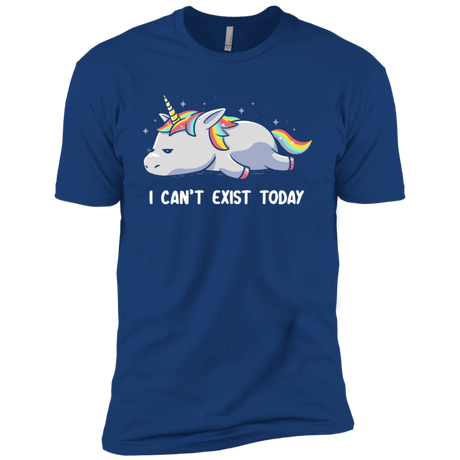 T-Shirts Royal / X-Small I Can't Exist Today Men's Premium T-Shirt