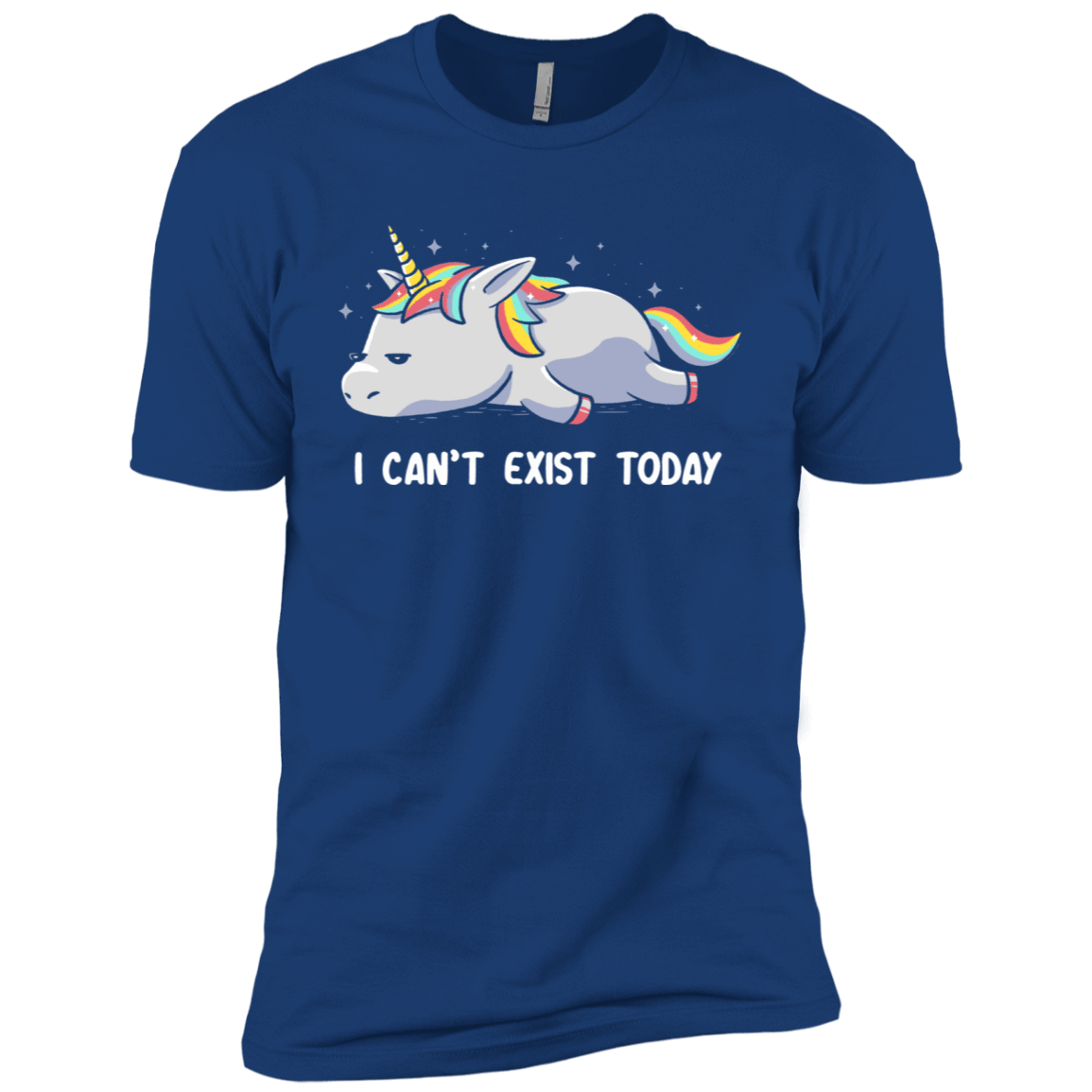 T-Shirts Royal / X-Small I Can't Exist Today Men's Premium T-Shirt