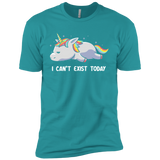 T-Shirts Tahiti Blue / X-Small I Can't Exist Today Men's Premium T-Shirt