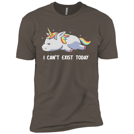 T-Shirts Warm Grey / X-Small I Can't Exist Today Men's Premium T-Shirt