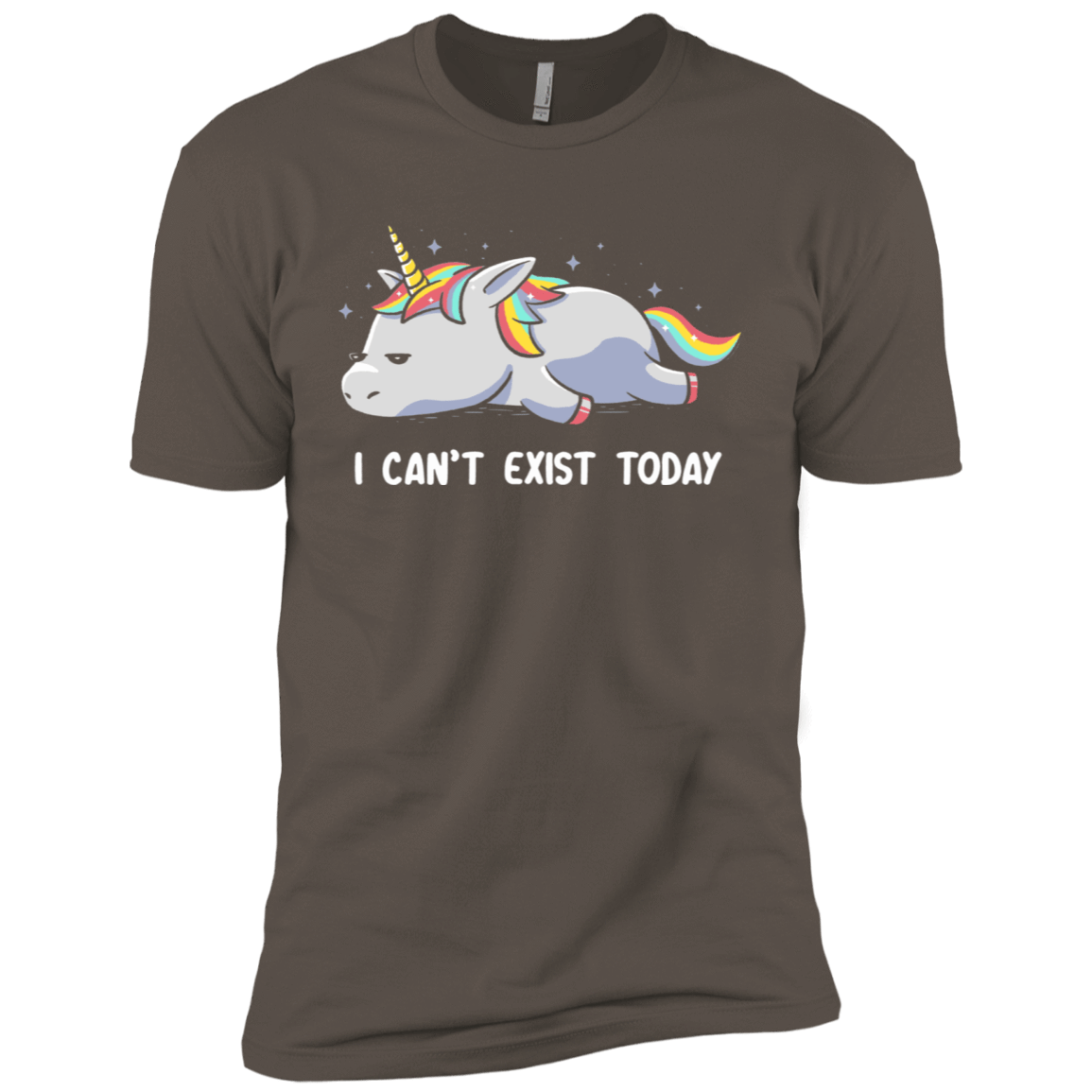 T-Shirts Warm Grey / X-Small I Can't Exist Today Men's Premium T-Shirt