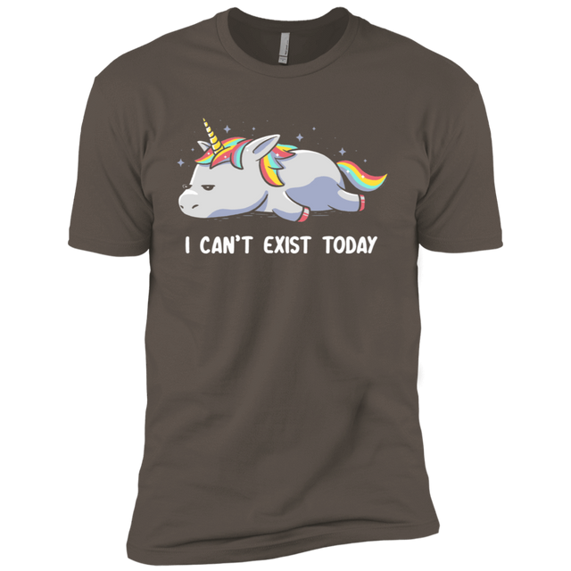 T-Shirts Warm Grey / X-Small I Can't Exist Today Men's Premium T-Shirt