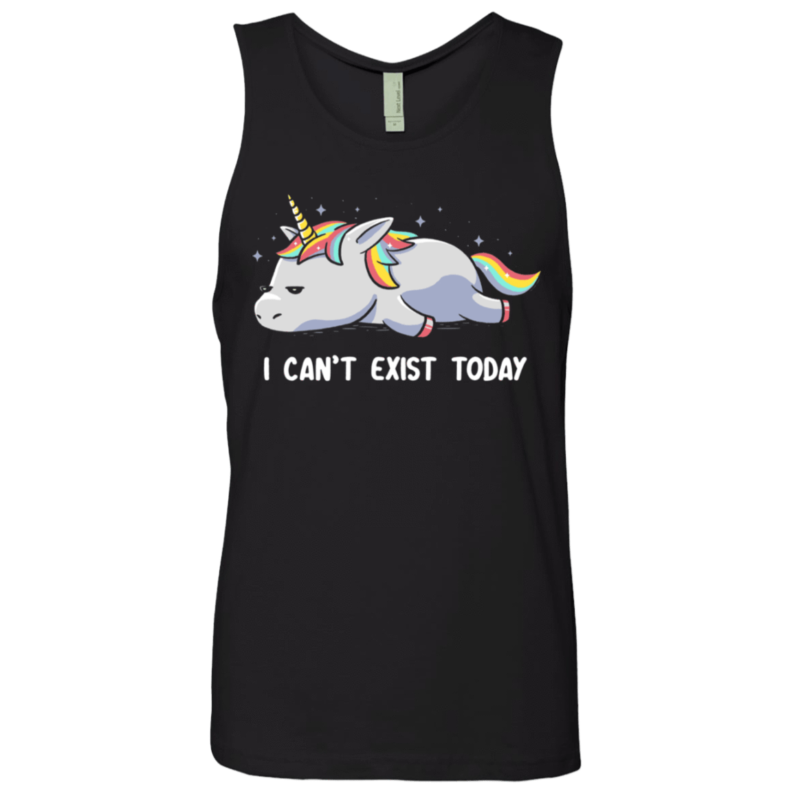 T-Shirts Black / S I Can't Exist Today Men's Premium Tank Top