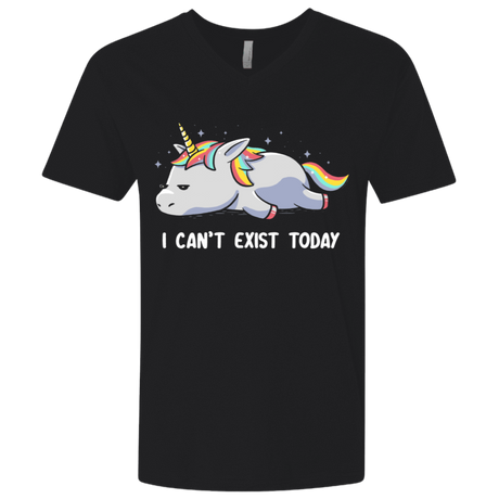 T-Shirts Black / X-Small I Can't Exist Today Men's Premium V-Neck