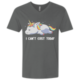 T-Shirts Heavy Metal / X-Small I Can't Exist Today Men's Premium V-Neck