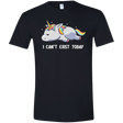 T-Shirts Black / X-Small I Can't Exist Today Men's Semi-Fitted Softstyle