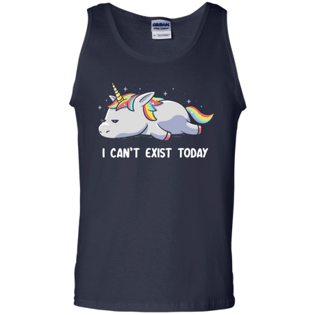 T-Shirts Navy / S I Can't Exist Today Men's Tank Top