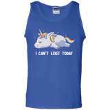 T-Shirts Royal / S I Can't Exist Today Men's Tank Top