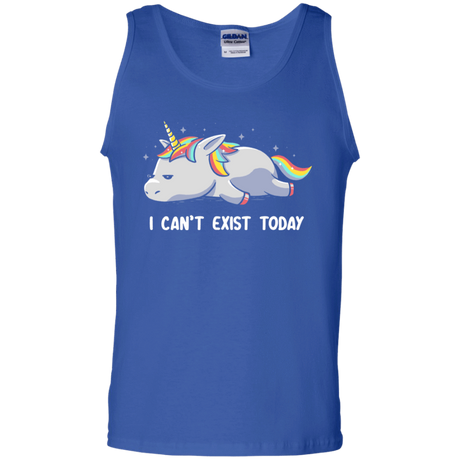 T-Shirts Royal / S I Can't Exist Today Men's Tank Top