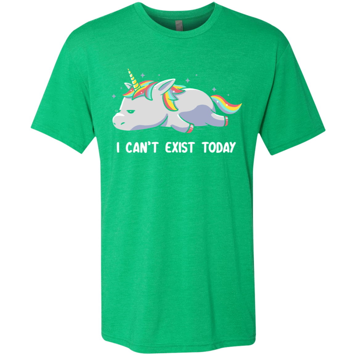 T-Shirts Envy / S I Can't Exist Today Men's Triblend T-Shirt