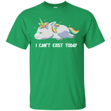 T-Shirts Irish Green / S I Can't Exist Today T-Shirt