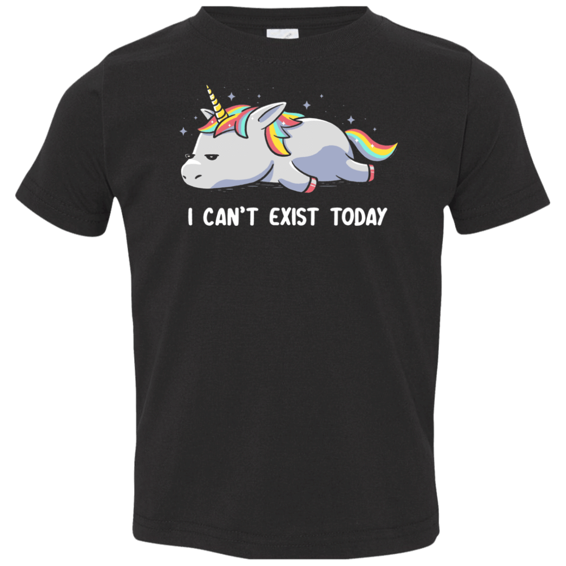 T-Shirts Black / 2T I Can't Exist Today Toddler Premium T-Shirt