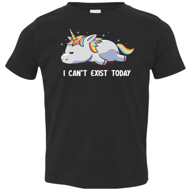 T-Shirts Black / 2T I Can't Exist Today Toddler Premium T-Shirt