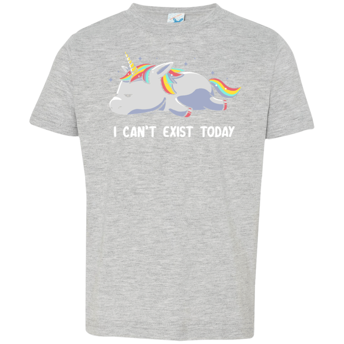 T-Shirts Heather Grey / 2T I Can't Exist Today Toddler Premium T-Shirt