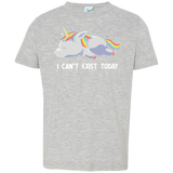 T-Shirts Heather Grey / 2T I Can't Exist Today Toddler Premium T-Shirt