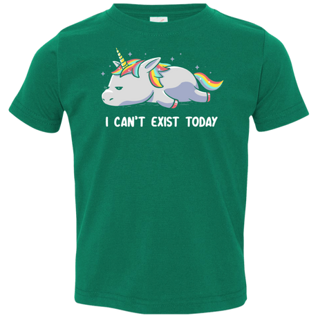 T-Shirts Kelly / 2T I Can't Exist Today Toddler Premium T-Shirt