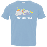T-Shirts Light Blue / 2T I Can't Exist Today Toddler Premium T-Shirt