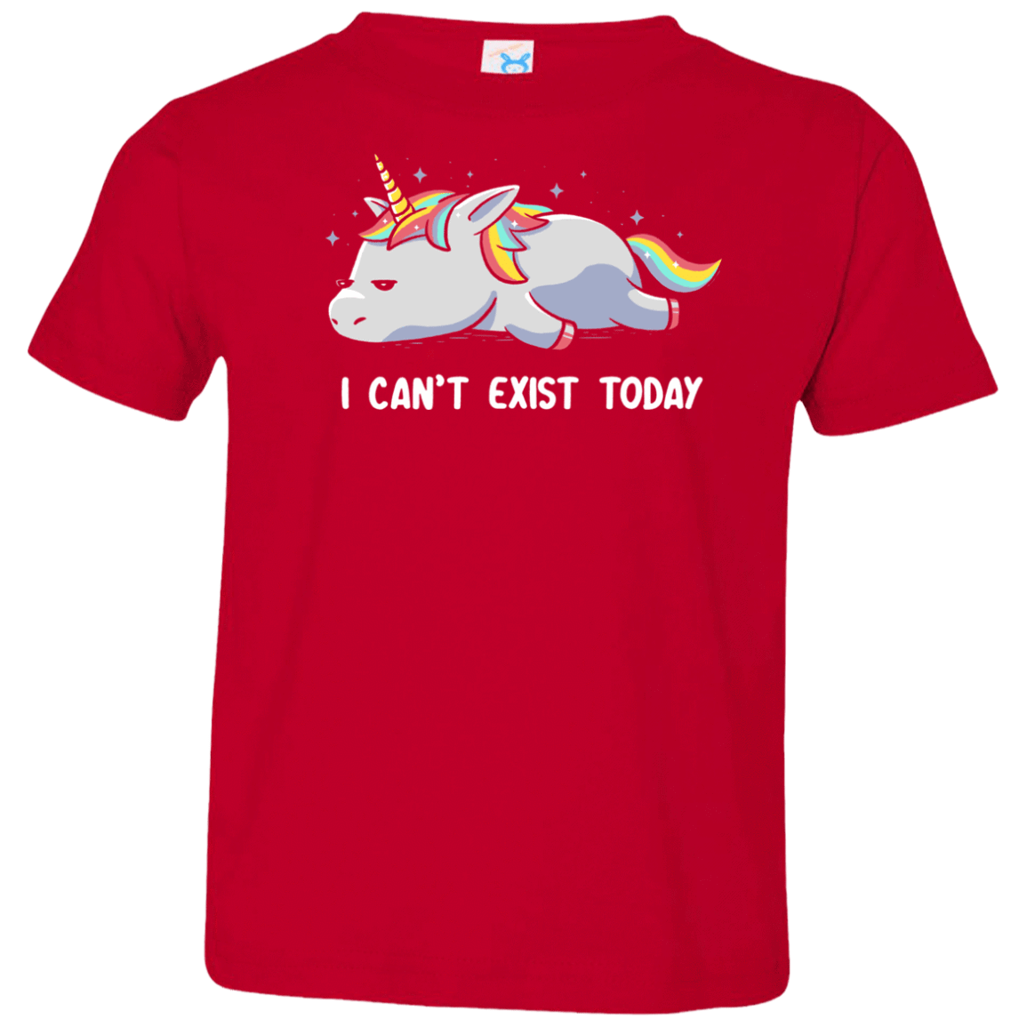 T-Shirts Red / 2T I Can't Exist Today Toddler Premium T-Shirt