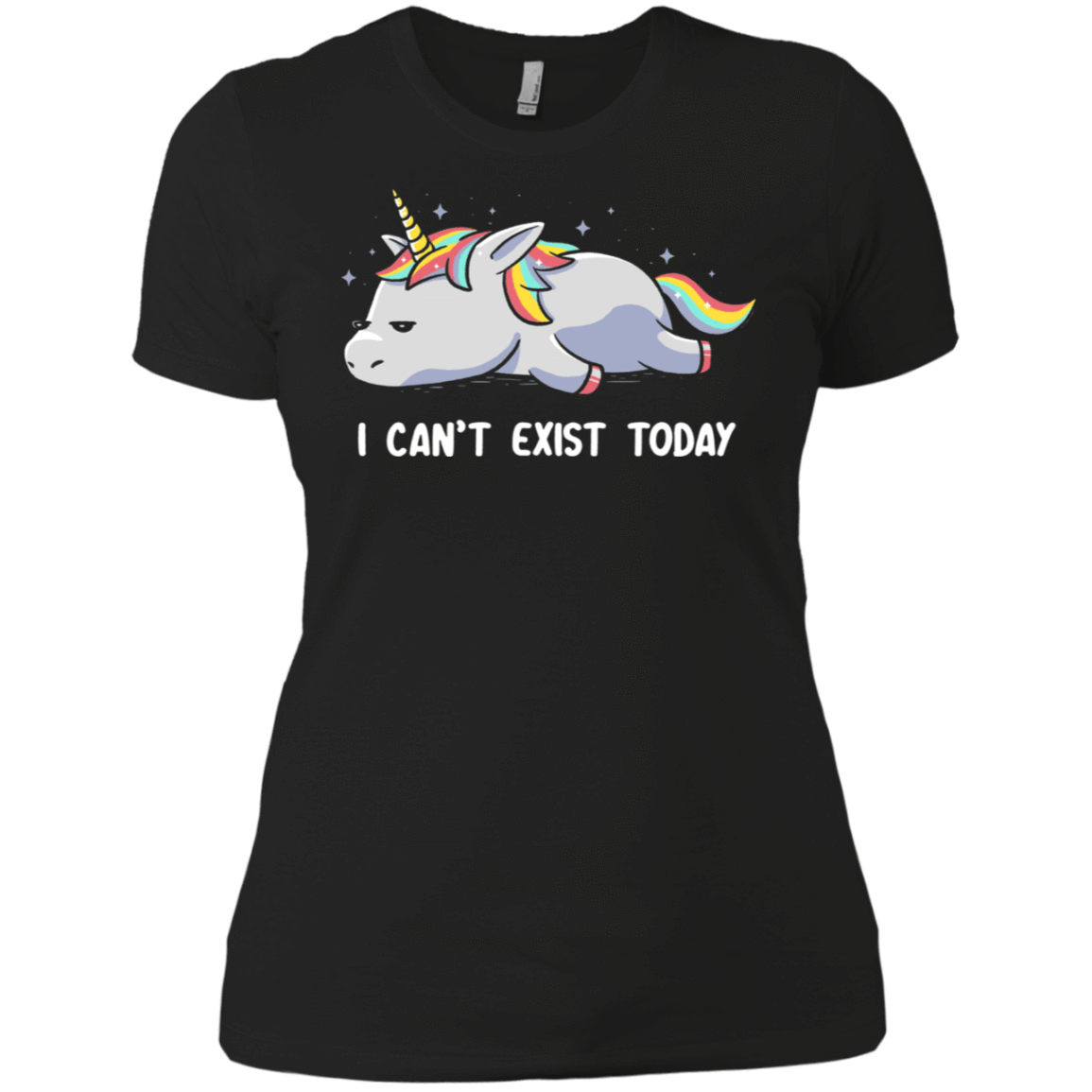T-Shirts Black / X-Small I Can't Exist Today Women's Premium T-Shirt
