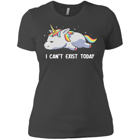 T-Shirts Heavy Metal / X-Small I Can't Exist Today Women's Premium T-Shirt