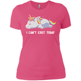 T-Shirts Hot Pink / X-Small I Can't Exist Today Women's Premium T-Shirt