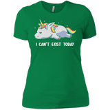 T-Shirts Kelly Green / X-Small I Can't Exist Today Women's Premium T-Shirt