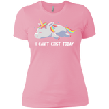 T-Shirts Light Pink / X-Small I Can't Exist Today Women's Premium T-Shirt